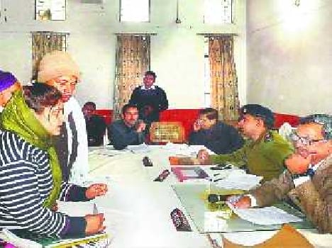 Nine officers sought answers